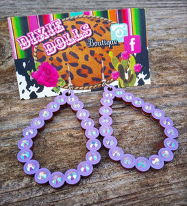 Perla Earrings (Lavender)